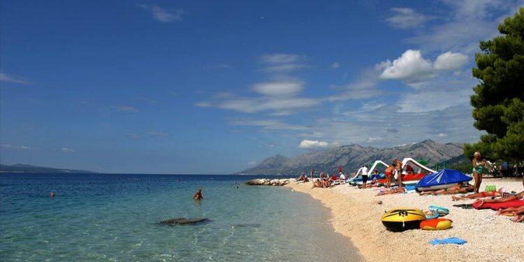 Unique sandy shores with pine forests and luxury hotels