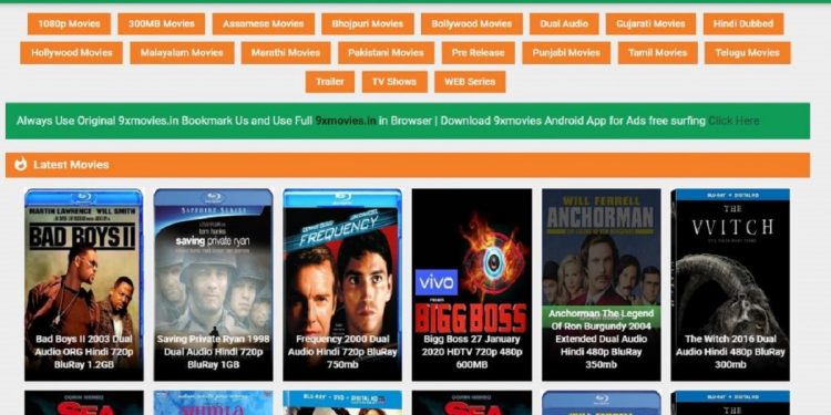 9xmovies – Movie Download website?