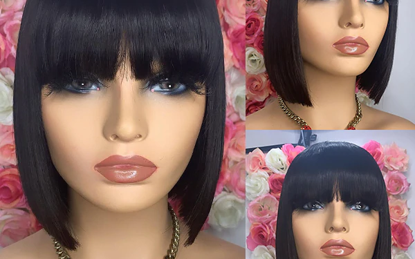 How to store short headband wig
