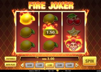 Betting Takes a Thrill in the Fire Joker Online Casino Slot