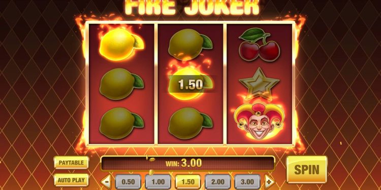 Betting Takes a Thrill in the Fire Joker Online Casino Slot