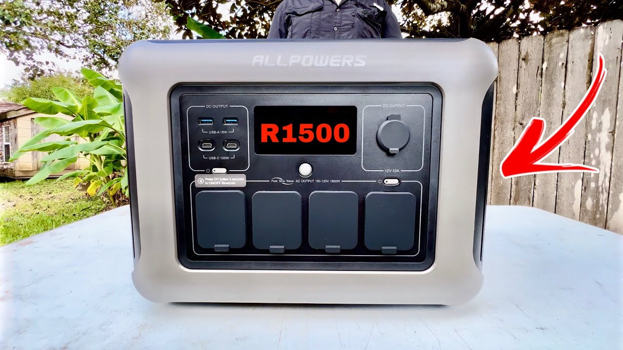 ALLPOWERS Unveils the R1500 Lite: Redefining Portable Power for Off-Grid Independence